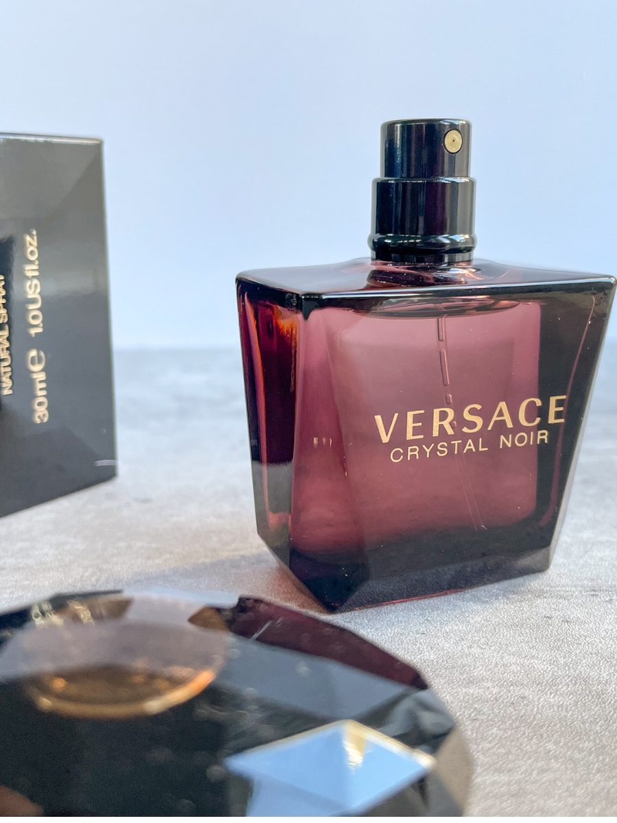 Versace Crystal Noir EDT Reviewed: Spellbinding & Simply Gorgeous Versace Crystal Noir EDT Bottle