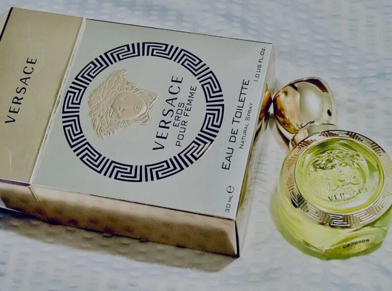 versace eros and box